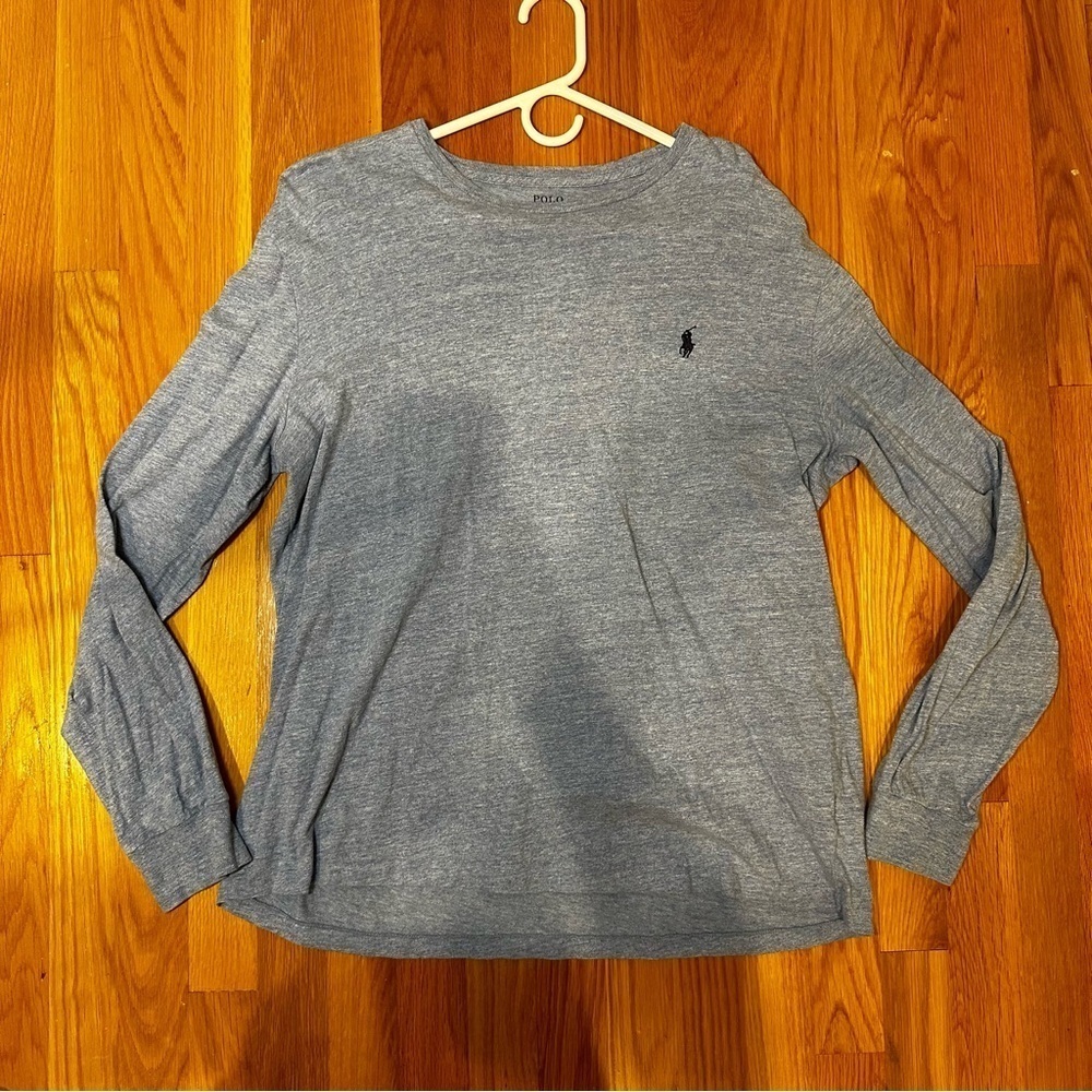 Polo Ralph Lauren Men Light Blue Long Sleeve Size Large